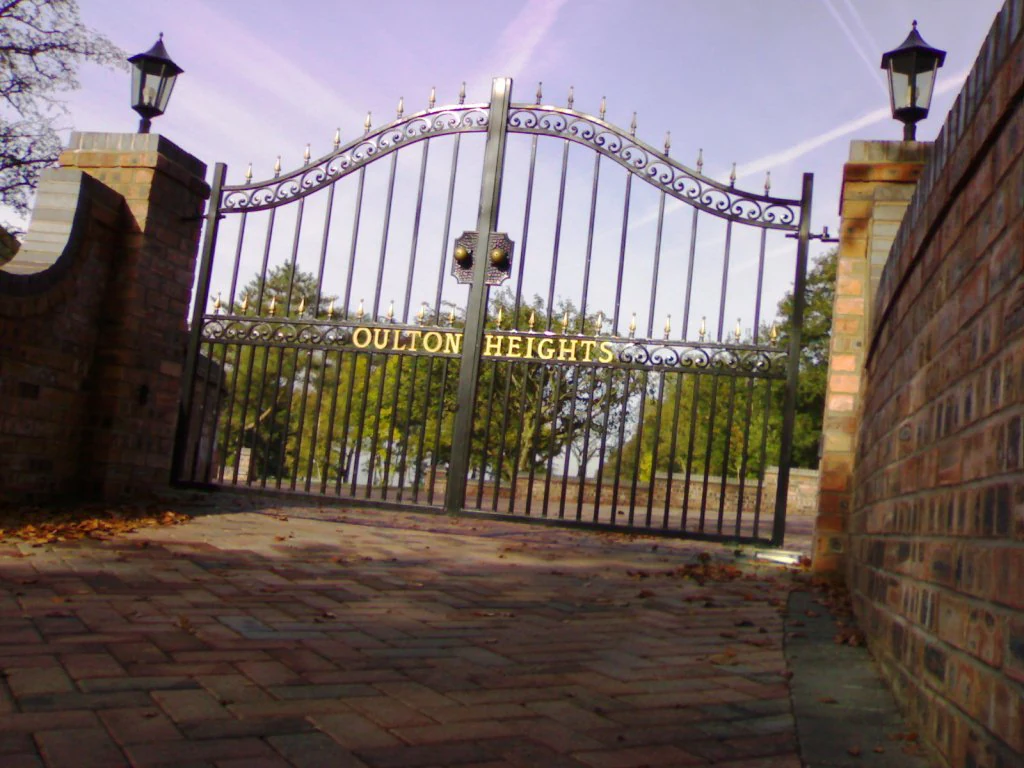 Double Gates in Staffordshire 1 of 4